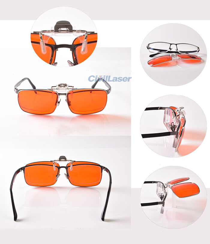JOLOOYO UV Laser Safety Glasses - 355nm 405nm 450nm Protection For Engraving